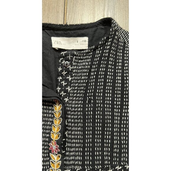 Zara Embroidered Cross Stitch Dress - Picture 3 of 10